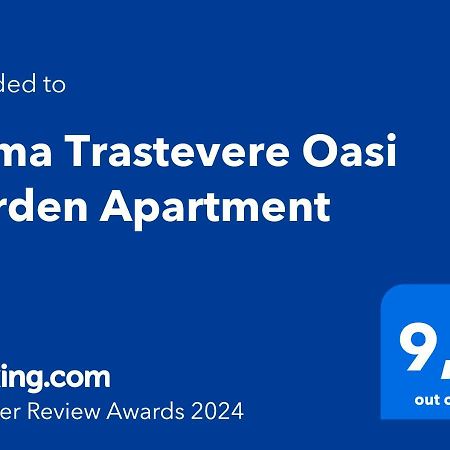 Trastevere Oasi Garden Apartment Rom Exterior foto